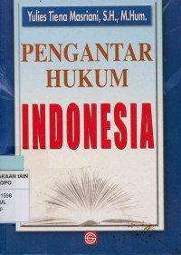 Image of Pengantar Hukum Indonesia
