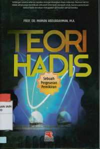 Image of Teori hadis : Sebuah pergeseran pemikiran