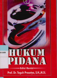 Image of Hukum pidana Edisi Revisi