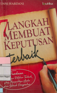 Image of 7 langkah membuat keputusan terbaik