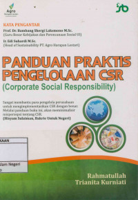 Image of Panduan Praktis Pengelolaan CSR (Corporate Social Responsibility)