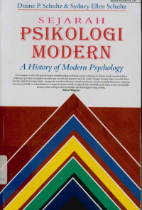 Image of Sejarah psikologi modern (A histiry of modern psychology)