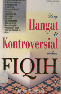 Image of Yang hangat Dan Kontroversial Dalam Fiqih