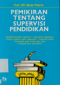Image of Pemikiran Tentang Supervisi Pendidikan