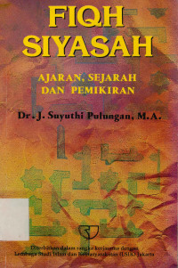Image of Fiqh Siyasah : Ajaran, sejarah dan pemikiran