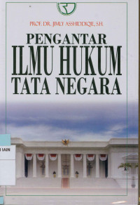 Image of Pengantar ilmu hukum tata negara
