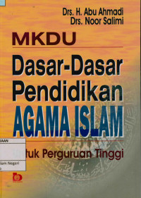 Image of MKDU Dasar-dasar pendidikan agama islam
