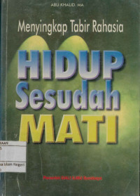Image of Hidup sesudah mati