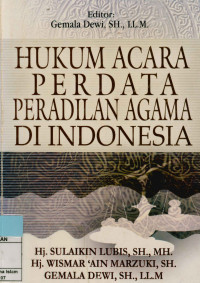 Image of Hukum acara perdata peradilan agama di Indonesia