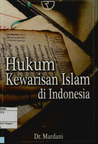 Image of Hukum kewarisan islam di Indonesia