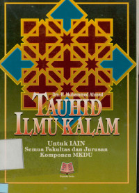 Image of Tauhid Ilmu Kalam untuk IAIN semua fakultas dan jurusan komponen MKDU