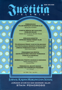 Image of Justitia ISLAMICA : Jurnal Kajian Hukum dan Sosial