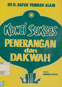 Image of Kunci Sukses Penerangan Dan Dakwah