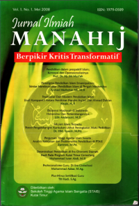 Image of JURNAL ILMIAH MANAHIJ: BERPIKIR KRITIS TRANSFORMATIF