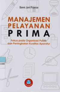 Image of Manajemen pelayanan prima