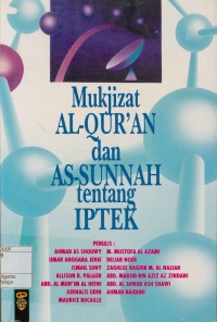 Image of Mukjizat al-qur'an dan as-sunnah tentang IPTEK