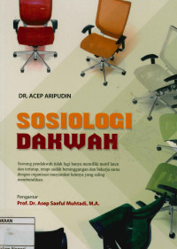 Image of Sosiologi Dakwah