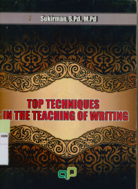 Image of Top techniques in the teaching of writing
