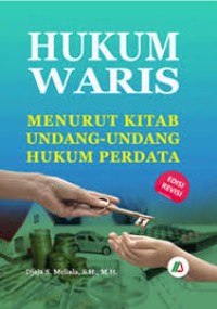 Image of Hukum Waris; Menurut Kitab Undang-Undang Hukum Perdata