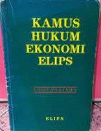 Image of Kamus hukum ekonomi elips