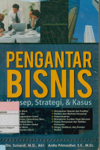 Image of Pengantar bisnis: Konsep, strategi, dan kasus