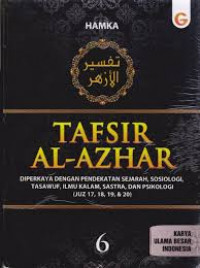 Image of Tafsir Al-Azhar Buku 6 ( Juz 17,18,19 & 20))
