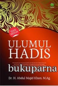Image of Ulumul Hadis