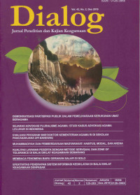 Image of Dialog: Jurnal penelitian dan kajian keagamaan