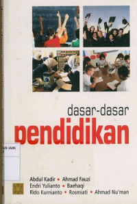Image of Dasar-dasar pendidikan Edisi pertama