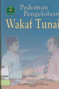 Image of Pedoman pengelolaan wakaf tunai